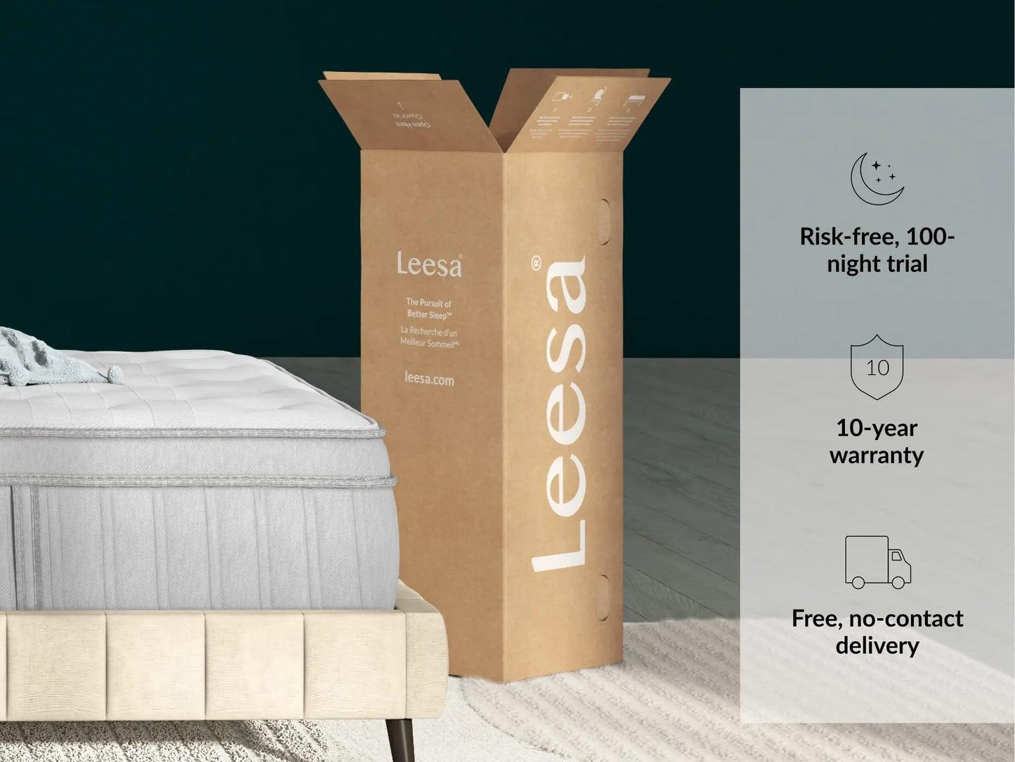 Leesa Oasis Chill Hybrid